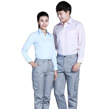 時(shí)尚翻領(lǐng)長袖襯衫ZL0018