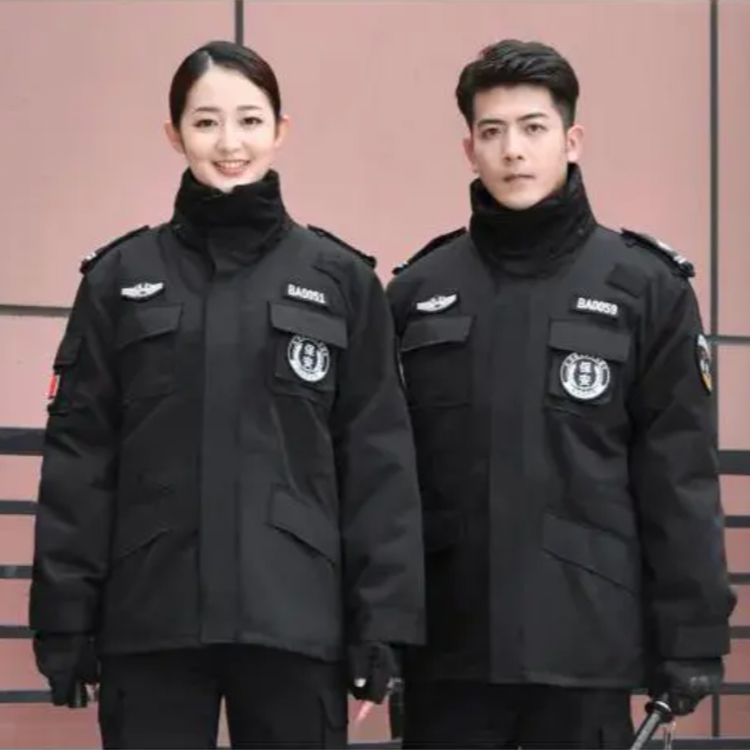 保安斜紋棉服1009