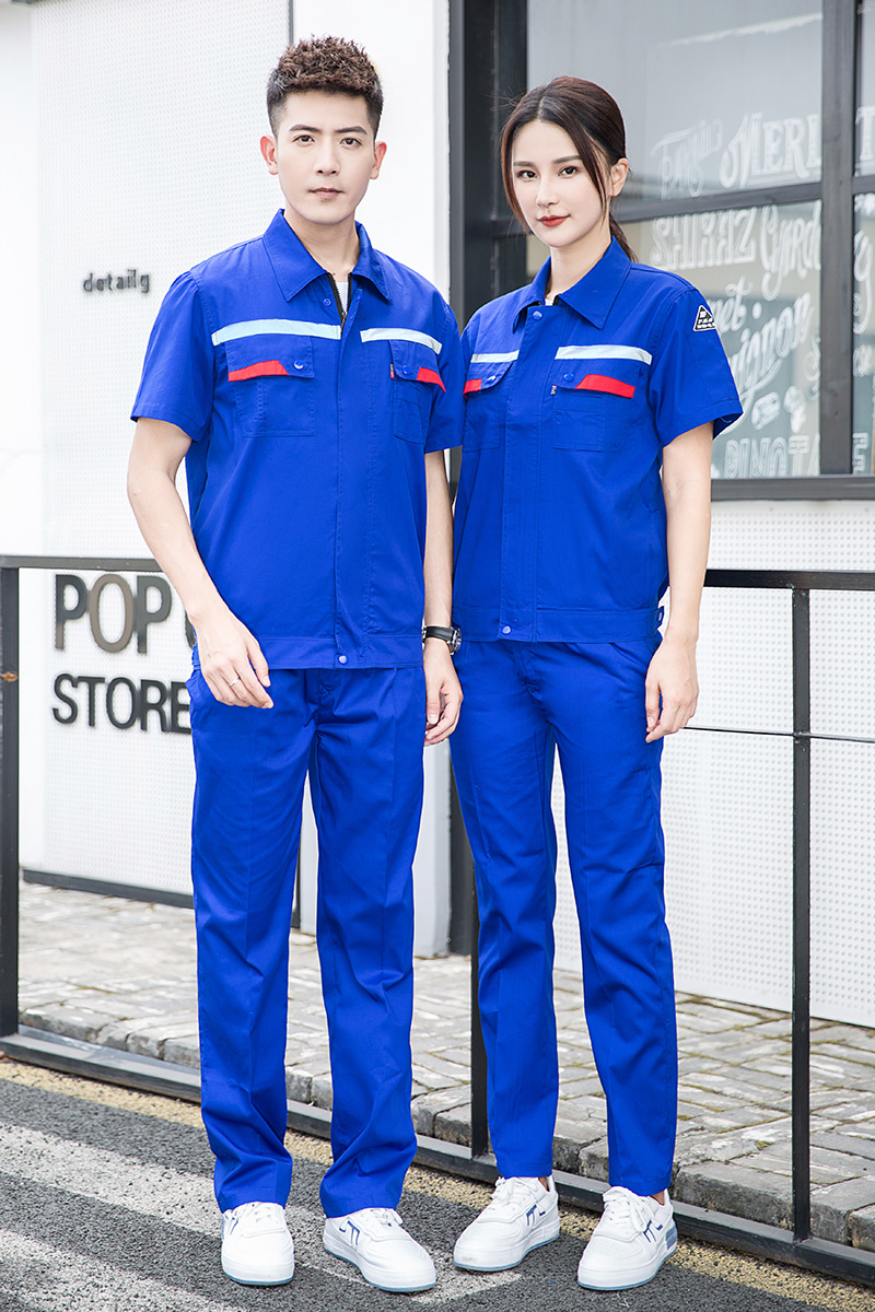 夏季防靜電工作服6010